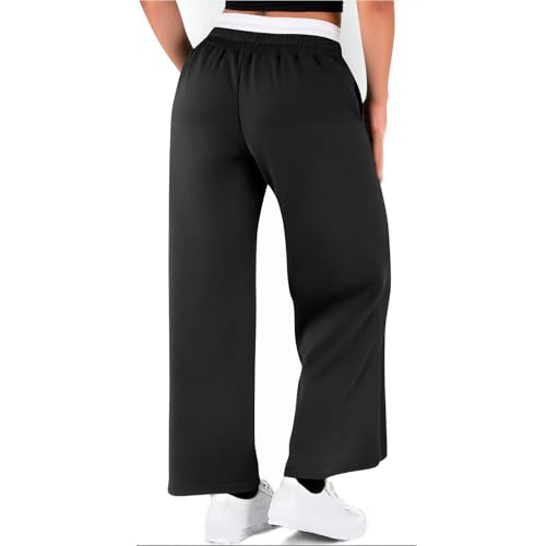 Cambkatl Men's Streetwear Low Rise Sweatpants Fashion Patchwork Casual Elastic Waist Workout Joggers Lounge Pants4