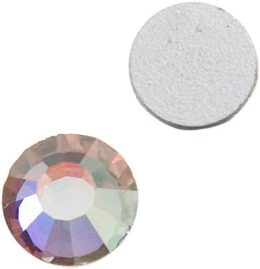 144pcs Preciosa Viva 12 Czech Crystal AB Flatback ss16 Rhinestone Embellishments
