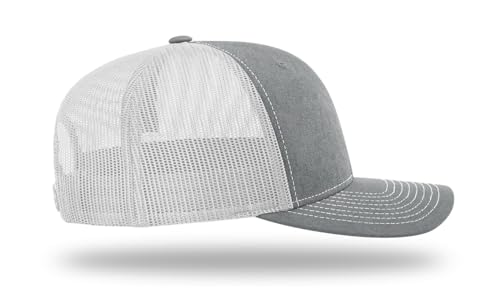 Image of Richardson 112 Trucker Hat - Premium Adjustable Snapback Hat - Structured Six Panel Richardson Blank Caps