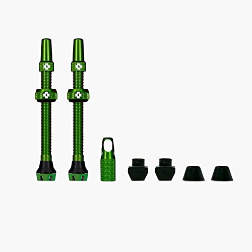 �y���{���K�i�z Muc-Off(�}�b�N�I�t) ���]�� �o���u TUBELESS VALVES 44MM for INSERT �O���[�� �`���[�u���X�^�C���p ���� 2�{�Z�b�g
