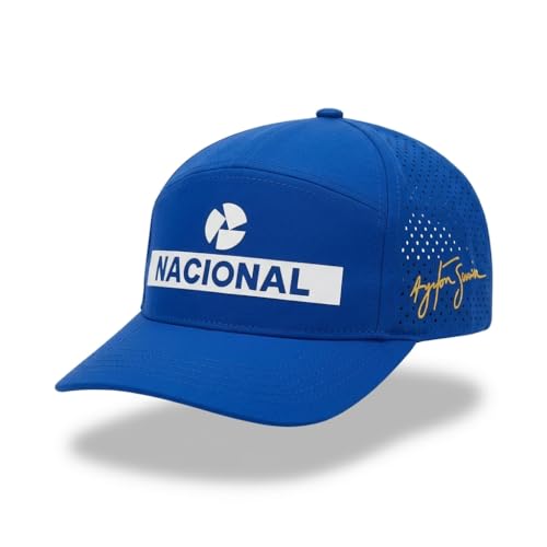 Gorra Ayrton Senna F1 Nacional Performance Azul miniatura 1
