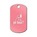 Got Boxer Engraved Keychain/GI Tag Mister Petlife v2 Pink