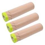 jojofuny 3rouleaux Film De Masquage Papier Pour Aérographie Lettrage Et Découpe De Gabar...