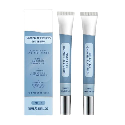 Suero para los ojos de reducción rápida, suero reafirmante instantáneo para los ojos, reduce visiblemente las bolsas bajo los ojos, las arrugas, los círculos oscuros y las patas de ganso