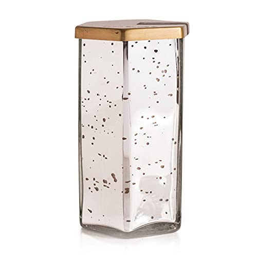 Capri White Mercury Hexagon Candle - 17 Oz - Volcano