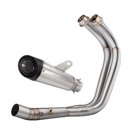 Pot d'échappement pour Yamaha MT07 FZ07 XSR700 silencieux avant 2014-2024