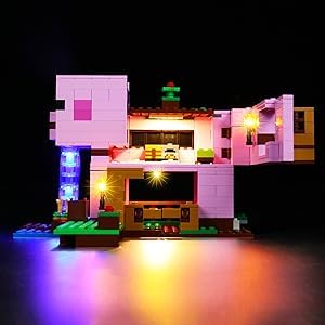 Image of BrickBling LED Lighting Kit,Cool Decoration Lights for 21170 Pig House, Version 4