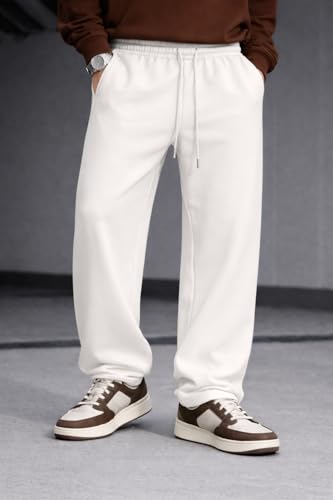 Image of Rockwell Men's Baggy Sweatpants | Cotton Terry Relaxed Fit Joggers for Men | Oversized Streetwear Track Pants | Casual Gym & Everyday Wear| 027