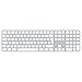 Apple Magic Keyboard (Ultimo Modelo) - Inglés Internacional - Plata