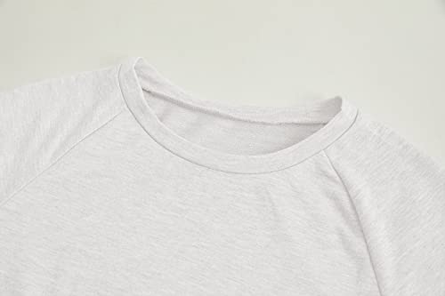Image of Apbondy Girls Shirts Casual Long Sleeve Crewneck Loose Striped Sweatshirts Pullover Tops
