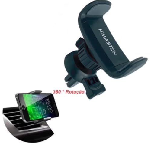 Suporte Veicular Universal para Celular Smartphone Gps com Fixação no Ar Condicionado Carro