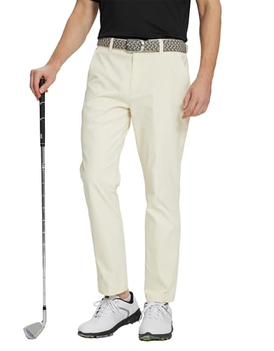 Image of M MAELREG Golf Pants Men Quick Dry - 30 inch /32 inch /34 inch Stretch Lightweight 5 Pockets Water-Resistant Casual Mens Dress Pants