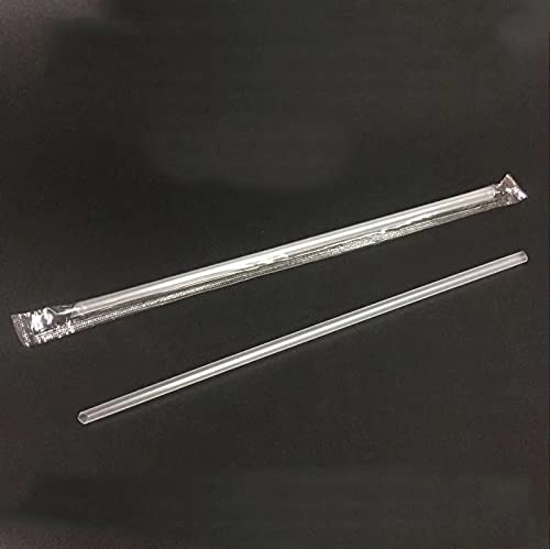 BrightDaily Paja fina reutilizable de colores brillantes para popotes de bar de cócteles para el hogar, pub y niños, paquete de 100 pajitas de té Cover