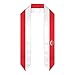 DABOYOZHZH Singapore Flag Graduation Shawl Sash Stole Wraps Scraf For International Study Pride Women Men