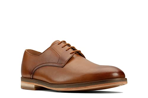 Image of Clarks Mens 26147800 Brown Uniform Dress Shoe