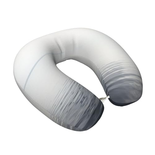 Almohada espuma viscoelástica U-Neck tamaño único negro miniatura 2