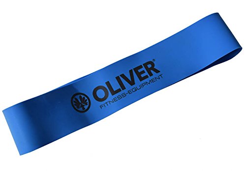 OLIVER Rubber-O blau extra stark 27,5x5x0,1cm Rubberband Fitness Training