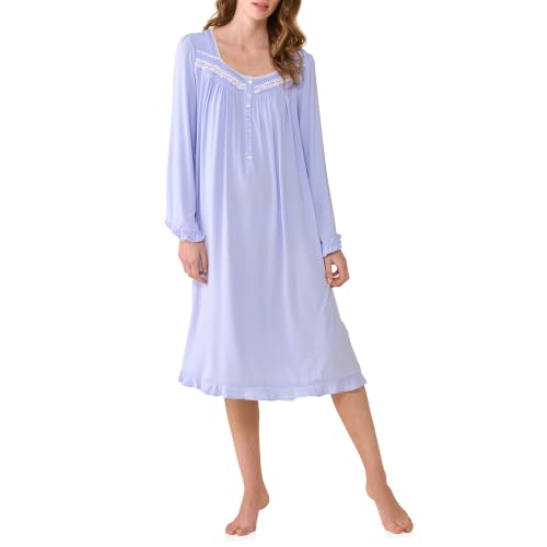 Image of Eileen West Womens Modal Jersey Knit Collection Nightgowns - Soft, Lightweight & Breathable Sleepwear & Loungewear for Women