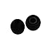 ALXCD Eartip Gel for MDR-XB50AP MDR-XB Series IEM, 5 Sizes (XS S M L XL) 10 Pairs Durable Soft Silicone Replacement Earbud Tip, Fit for MDRXB50AP MDR-XB70AP MDR-EX15LP [10 Pair](Black)
