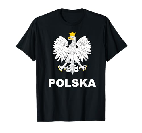 Polska Classic con Águila Blanca Polaca Camiseta