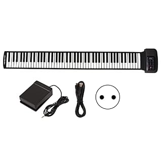 Zunate Piano Enroulable à 88 Touches, Piano Numérique Débutant à 88 Touches, Clavier Léger Pleine Taille, Haut-Parleur… - Les Beatles, Paul McCartney, John Lennon, RIngo Starr, George Harrison Zunate Piano Enroulable à 88 Touches, Piano Numérique Débutant à 88 Touches, Clavier Léger Pleine Taille, Haut-Parleur… – Image 6