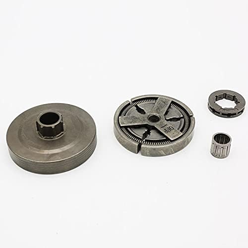 Miniatura 4 de Motosierra de repuesto 325-7T, piñón de llanta, embrague de motosierra con tambor compatible con piezas de repuesto de gasolina de 45CC 52CC 58CC
