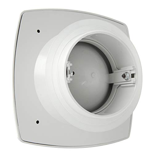 La Ventilation VLV175B regulierbares Belüftungsventil von Luftzufuhr Maße: 175 x 175 mm Weiß