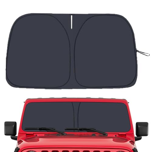 Wuasrgih Car Window Shades - Reusable Reflective Sun Shade - ���� �I�[�g�A���u���� ���@�\ �ԗ��p�T���V�F�[�h �A�E�g�h�A ���s�Ή�
