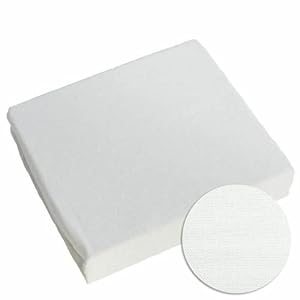 Jersey hoeslaken, geschikt voor 160 x 70 junior bed -matras – wit