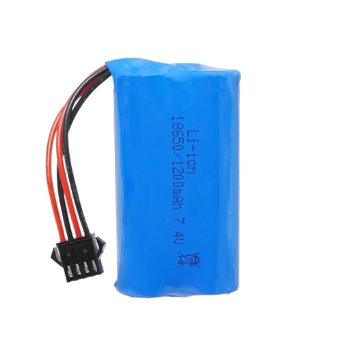 USDTOROAD 7.4V 1200mAh Li-ion Battery Pack RC Replacement