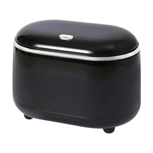 LOVIVER Cestino per Il Desktop lattina di rifiuti bin Riutilizzabile Non Slip immondizia bidone immondizia Cestino per la spazza