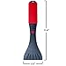 desired tools Snow & Ice Scrapers for Car Windshield - Snow Brush & Frost Removal Tools with Foam Handles, Snow Removal for Car SUV or Truck, Snow Shovel for Car, Scratch Free (Blue & Red 2-Pack)