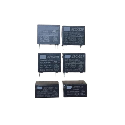 Relés de potencia 5V JZC-32F-005-HS HF32F-G de 10A 250V CA para interruptor electrónico