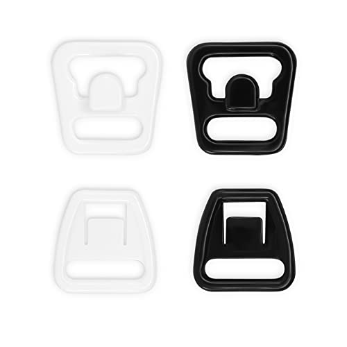 Dritz Womens Top Bra Clips, Black, White, 3 8-Inch Us #TOP3
