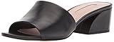 Avec Les Filles Women's Sloane Mule, Black/Black, 9 Medium US