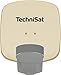 Produktbild TechniSat Multytenne Quattro Satellitenschüssel (45cm Sat-Anlage, 4 Orbitpositionen, 1 Teilnehmer) beige