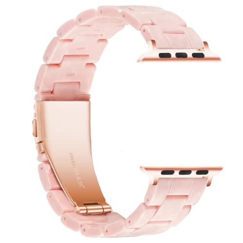 Image of Light House Apple Watch Bands-Fashion Lightweight Resin iWatch Bands for Women Men 38mm /40mm /41mm /42mm(Series 11 10), 49mm /46mm /45mm /44mm /42mm(S 3 2 1), Compatible with Apple Watch Series 11 SE 10 9 8 7 6 5 4 3 Ultra