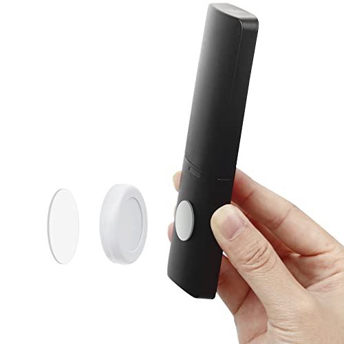 Soporte magnético de control remoto para montaje en pared, organizador de carga de teléfono sin agujeros, imán fuerte de forma segura (2 unidades, blanco) Cover