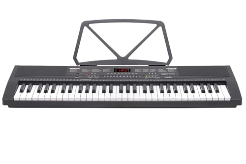 amazon basics Electronic Keyboard Piano with LED Display | Adapter | Key Note Stickers | Mic |Music Sheet Stand (Image - 4)