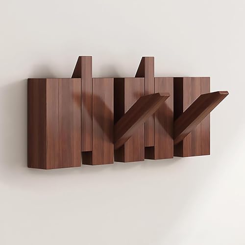 Progettato con ispirazione dai tasti del pianoforte, questo appendiabiti funge anche da opera d'arte moderna, con bastoncini ribaltabili che fungono da ganci, aggiungendo un tocco decorativo unico alla tua casa.
