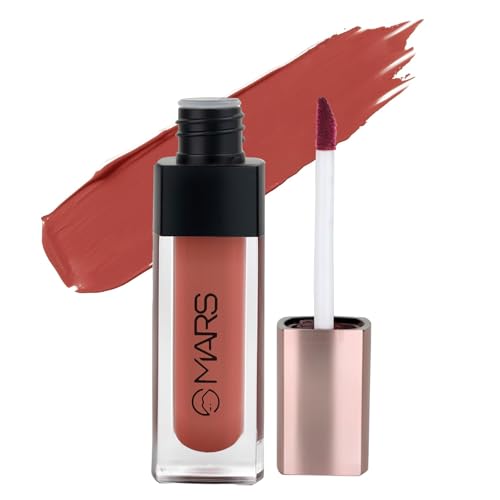 Image of Liquid Lipstick, Red, Matte Finish, Hydrating, Transfer-Proof, Smudge-Proof, Upto 12Hr Stay, Lightweight Mousse Formula, Doe Foot Applicator (LL20) (Best Shot - 23)