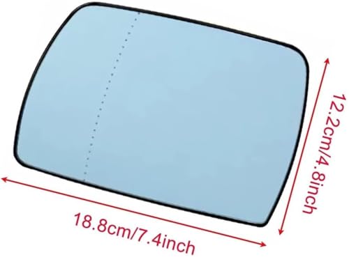 Vitre rétroviseur cassée BMW X3 E83 solution de rechange pack