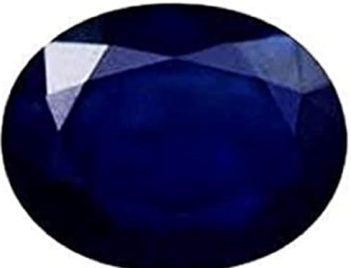 Saphir bleu pierre précieuse naturelle Neelam certifiée authentique AMZ16696