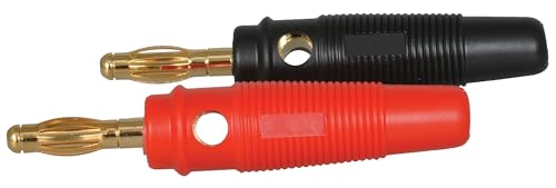 Fiches banane HP-2234P-R lot de 2 pour optimiser le câblage de votre home cinéma