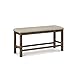 Ashley Furniture Signature Design - Moriville Counter Height Dining Room Bench - Grayish Brown