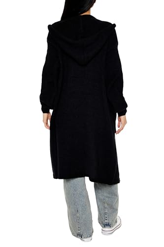Image of Forever 21 Women's Hooded Cardigan Sweater