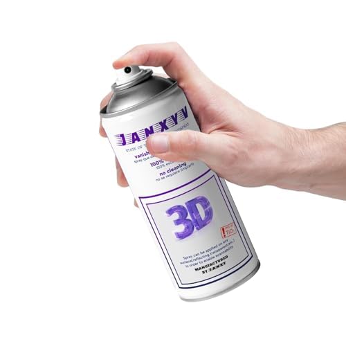 3D Scanning Spray for 3D Scanners Professional for All 3D Scanner Safety Material High Reflectivity Ultra-Fast self-VolatilizingEasy to Clean for Reflective Transparent500ml