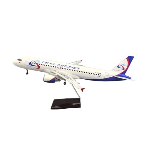 Modelo de avión de pasajeros Airbus 320neo réplica metal 1:80 coleccionismo 47 cm