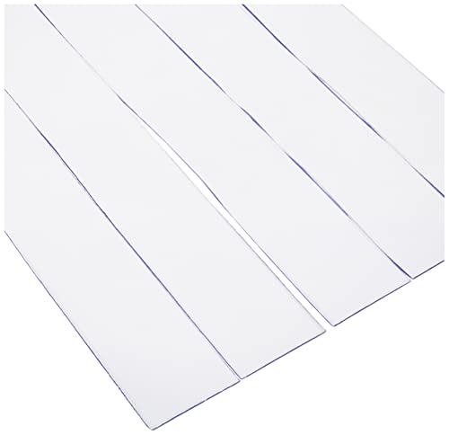 Ferplast Türvorhang für die Hundehütten Modell Domus Medium und Canada 2, Tür für Outdoor-Hundehütten, transparente PVC-Lamellen, wasserdicht, Schutz vor Wind und Kälte, 27,5 x h, 42 cm