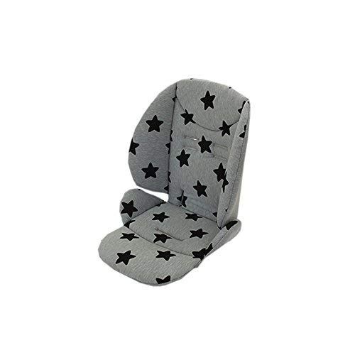 Colchoneta reversible Cottonmoose Memory para silla – Estrella Negra